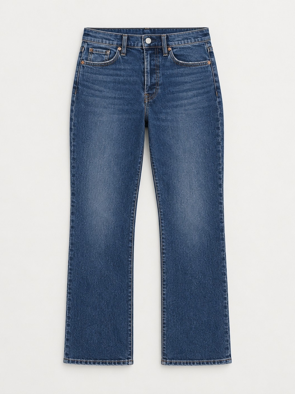 Levi's Women's Wedgie Straight-Leg Jeans in Dark Blue